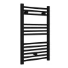 Toreno Black W500 X H800mm Heated Towel Rail -Toreno Bathroom 508bs lrg01