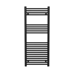 Toreno Black W500 X H1200mm Heated Towel Rail -Toreno Bathroom 512bsd2