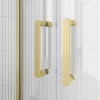 Toreno Brushed Brass 900 X 900mm Quadrant Shower Enclosure Without Tray -Toreno Bathroom bb9q2d d2