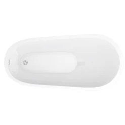 Toreno 1520 Small Modern Slipper Free Standing Bath