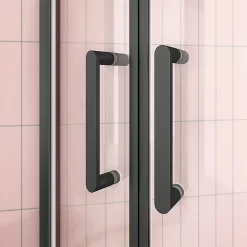 Toreno Matt Black 1200 X 900mm Offset Quadrant Shower Enclosure 8 Toreno Matt Black 1200 X 900mm Offset Quadrant Shower Enclosure -Toreno Bathroom blk129q2d d2