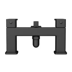 Toreno Modern Black Chrome Bath Shower Mixer Tap Incl. Shower Kit