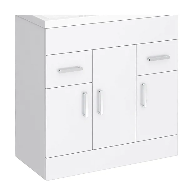 Toreno 800mm Vanity Cabinet (excluding Basin) 3 Toreno 800mm Vanity Cabinet (excluding Basin)