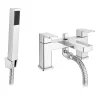 Toreno Modern Chrome Bath Shower Mixer Tap Inc. Shower Kit 2 Toreno Modern Chrome Bath Shower Mixer Tap Inc. Shower Kit -Toreno Bathroom cpt7131 nl