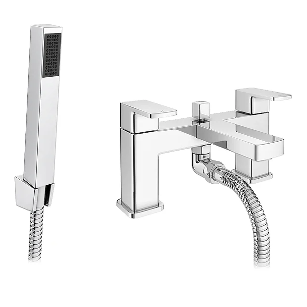 Toreno Modern Chrome Bath Shower Mixer Tap Inc. Shower Kit 3 Toreno Modern Chrome Bath Shower Mixer Tap Inc. Shower Kit
