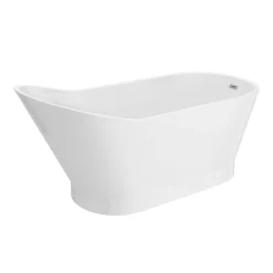 Toreno 1700 X 750mm Modern Slipper Freestanding Bath 8 Toreno 1700 X 750mm Modern Slipper Freestanding Bath -Toreno Bathroom fb75 n d1 306312