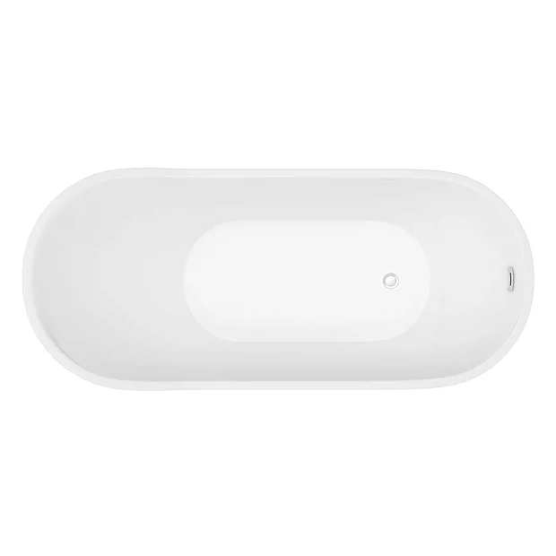 Toreno 1700 X 750mm Modern Slipper Freestanding Bath 2 Toreno 1700 X 750mm Modern Slipper Freestanding Bath