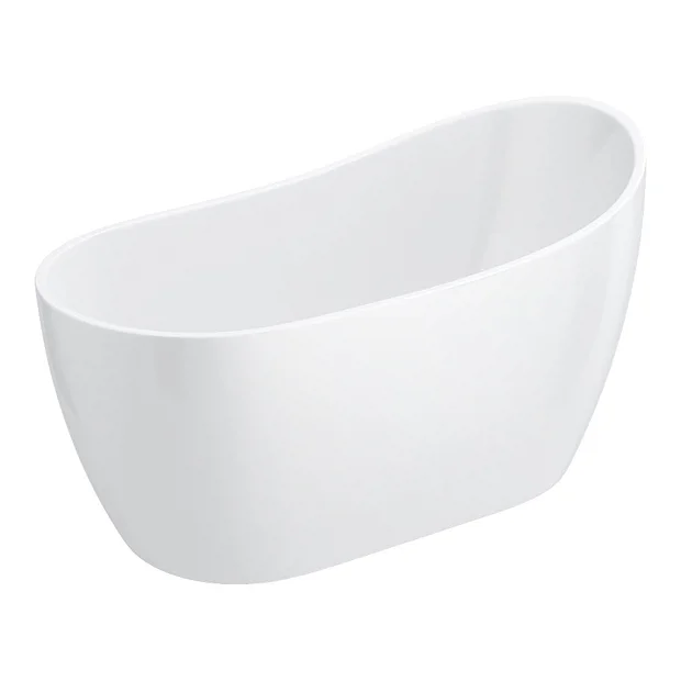 Toreno 1370 Small Modern Slipper Free Standing Bath 5 Toreno 1370 Small Modern Slipper Free Standing Bath - Image 3