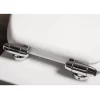 Toreno Wooden Toilet Seat Hinge Pack Chrome -Toreno Bathroom hincp1d2