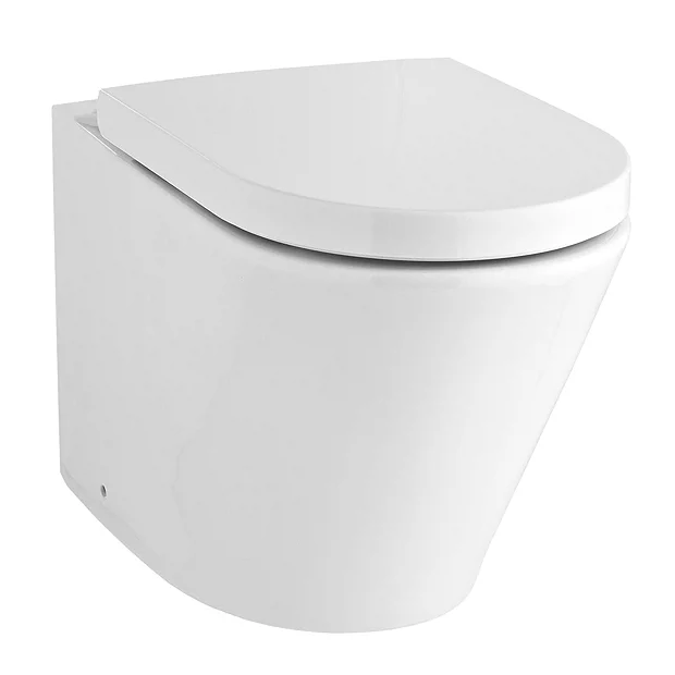 Toreno Cloakroom Suite Inc. Modern Toilet (White Gloss) 7 Toreno Cloakroom Suite Inc. Modern Toilet (White Gloss) - Image 5
