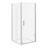 Toreno 8mm Square Hinged Door Shower Enclosure - Easy Fit 2 Toreno 8mm Square Hinged Door Shower Enclosure - Easy Fit -Toreno Bathroom mhdsp d1