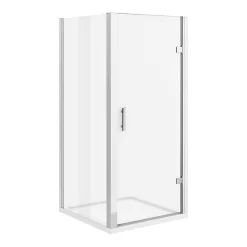 Toreno 8mm Square Hinged Door Shower Enclosure - Easy Fit