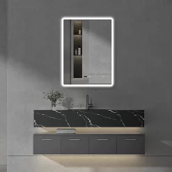 Toreno 600 X 800mm LED Bluetooth Mirror Incl. Shaver Socket + Anti-Fog 13 Toreno 600 X 800mm LED Bluetooth Mirror Incl. Shaver Socket + Anti-Fog -Toreno Bathroom mir010n d4