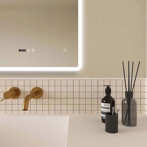 Toreno 600 X 800mm LED Bluetooth Mirror Incl. Shaver Socket + Anti-Fog 3 Toreno 600 X 800mm LED Bluetooth Mirror Incl. Shaver Socket + Anti-Fog