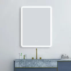 Toreno 800 X 600mm LED Illuminated Bluetooth Mirror Inc. Touch Sensor + Anti-Fog 12 Toreno 800 X 600mm LED Illuminated Bluetooth Mirror Inc. Touch Sensor + Anti-Fog -Toreno Bathroom mir012 d3