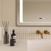 Toreno 800x600mm LED Illuminated Bathroom Mirror Inc. Anti-Fog & Touch Sensor -Toreno Bathroom mir019 d5n
