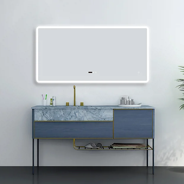 Toreno 1200 X 600mm Bluetooth LED Illuminated Mirror Inc. Anti-Fog, Shaver Socket & Touch Sensor 7 Toreno 1200 X 600mm Bluetooth LED Illuminated Mirror Inc. Anti-Fog, Shaver Socket & Touch Sensor - Image 5