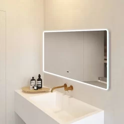 Toreno 1200 X 600mm Bluetooth LED Illuminated Mirror Inc. Anti-Fog, Shaver Socket & Touch Sensor 13 Toreno 1200 X 600mm Bluetooth LED Illuminated Mirror Inc. Anti-Fog, Shaver Socket & Touch Sensor -Toreno Bathroom mir024 d4
