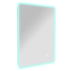 Toreno 500x700mm Ambient Colour Change LED Bluetooth Mirror Incl. Touch Sensor + Anti-Fog -Toreno Bathroom mir027 d3