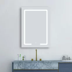 Toreno 500x700mm LED Illuminated Mirror Inc. Touch Sensor 12 Toreno 500x700mm LED Illuminated Mirror Inc. Touch Sensor -Toreno Bathroom mir034 d3n