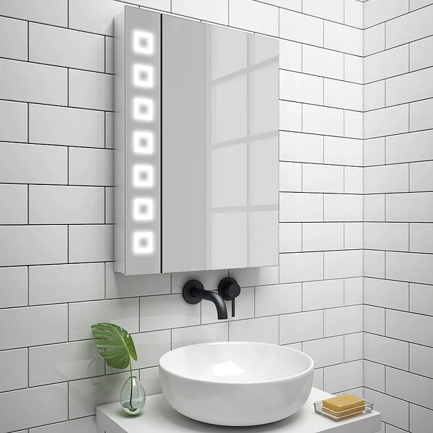 Toreno 500x700mm LED Illuminated Mirror Cabinet Inc. Motion Sensor 4 Toreno 500x700mm LED Illuminated Mirror Cabinet Inc. Motion Sensor - Image 2