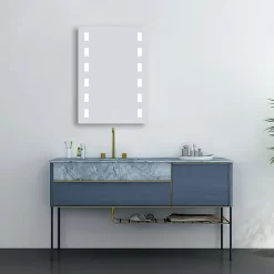 Toreno 500x700mm LED Illuminated Mirror Incl. Touch Sensor 12 Toreno 500x700mm LED Illuminated Mirror Incl. Touch Sensor -Toreno Bathroom mir041 d3n