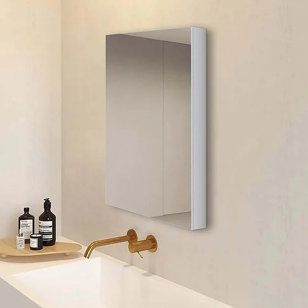 Toreno 500 X 700mm Single Door Mirror Cabinet 4 Toreno 500 X 700mm Single Door Mirror Cabinet - Image 2