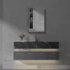 Toreno 500 X 700mm Single Door Mirror Cabinet -Toreno Bathroom mir100 d3n