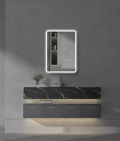 Toreno 500 X 700mm LED Illuminated 2-Door Mirror Cabinet With Motion Sensor, Shaving Socket & Anti-Fog 13 Toreno 500 X 700mm LED Illuminated 2-Door Mirror Cabinet With Motion Sensor, Shaving Socket & Anti-Fog -Toreno Bathroom mir400 d4