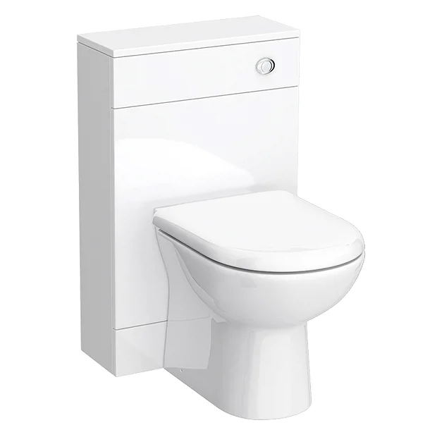 Toreno 500mm BTW Toilet Unit Incl. Cistern + Round Pan (Depth 200mm) 3 Toreno 500mm BTW Toilet Unit Incl. Cistern + Round Pan (Depth 200mm) - Image 2