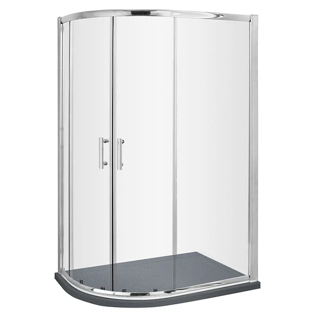 Toreno 900 X 800 Offset Quadrant Shower Enclosure Inc. Slate Effect Tray 4 Toreno 900 X 800 Offset Quadrant Shower Enclosure Inc. Slate Effect Tray - Image 2