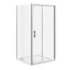 Toreno 8mm 1000 X 1000mm Square Sliding Door Large Shower Enclosure - Easy Fit -Toreno Bathroom modsd1010 d1