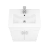 Toreno White 620mm Vanity Unit (Flat Packed) 2 Toreno White 620mm Vanity Unit (Flat Packed) -Toreno Bathroom mv600fpd3