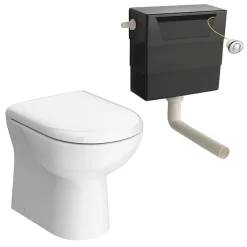 Toreno Light Grey 500x200mm BTW Toilet Unit Inc. Cistern + Round Pan 7 Toreno Light Grey 500x200mm BTW Toilet Unit Inc. Cistern + Round Pan -Toreno Bathroom mvg2btwwc d1