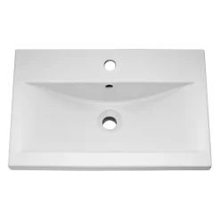 Toreno Basin Unit - 600mm Modern High Gloss White With Mid Edged Basin 9 Toreno Basin Unit - 600mm Modern High Gloss White With Mid Edged Basin -Toreno Bathroom premier600x400mmfloorstandingmidedgebasincabinetglosswhitevtnb600d1