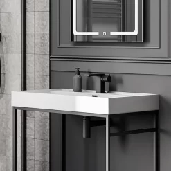 Toreno Casa Cloakroom Tap Matt Black