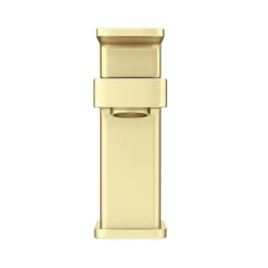 Toreno Modern Brushed Brass Basin Mono Mixer Tap -Toreno Bathroom tbbtap d3