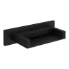 Toreno Matt Black Wall Mounted Waterfall Bath Spout 2 Toreno Matt Black Wall Mounted Waterfall Bath Spout -Toreno Bathroom tbwfspt l