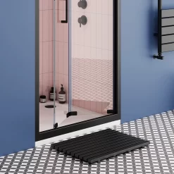 Toreno Black Fast Flow Shower Waste