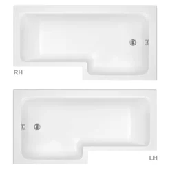 Toreno L-Shaped 1600 Complete Bathroom Package 13 Toreno L-Shaped 1600 Complete Bathroom Package -Toreno Bathroom trcbs16 d4