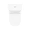 Toreno Round Rimless Close Coupled Toilet + Soft Close Seat -Toreno Bathroom trrwcnd3