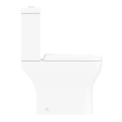 Toreno Square Rimless Close Coupled Toilet + Soft Close Seat 10 Toreno Square Rimless Close Coupled Toilet + Soft Close Seat -Toreno Bathroom tsrwc d2