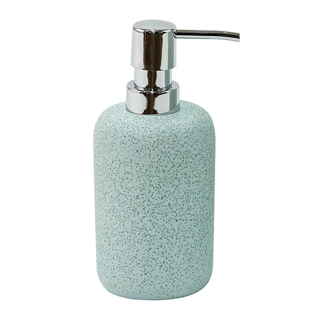 Toreno Duck Egg Terrazzo-Effect Polyresin Liquid Soap Dispenser 3 Toreno Duck Egg Terrazzo-Effect Polyresin Liquid Soap Dispenser