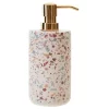 Toreno Terrazzo-Effect Concrete Lotion/Soap Dispenser 2 Toreno Terrazzo-Effect Concrete Lotion/Soap Dispenser -Toreno Bathroom tzsp l