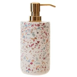 Toreno Terrazzo-Effect Concrete Lotion/Soap Dispenser